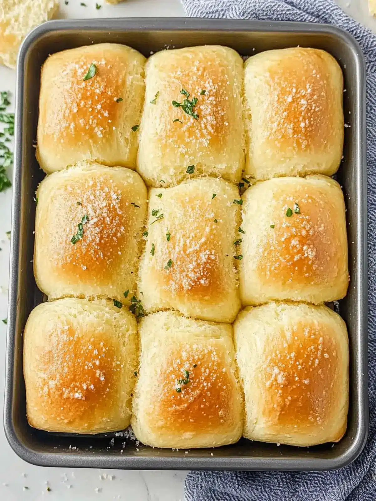 30-Minute Garlic Parmesan Dinner Rolls That Steal the Show 5 30-Minute Garlic Parmesan Dinner Rolls