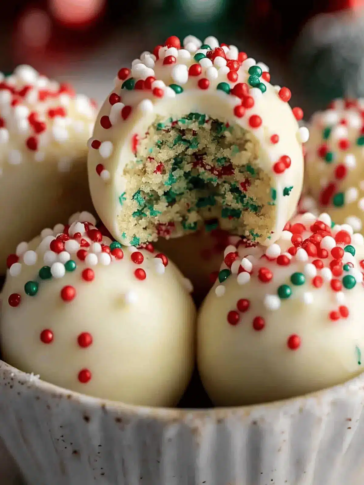 Christmas Tree Cake Truffles: Festive No-Bake Treats to Impress 2 Christmas Tree Cake Truffles