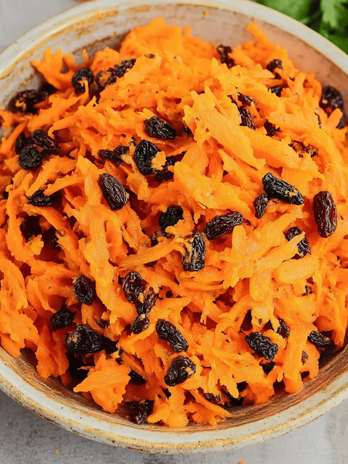Brighten Your Day with Carrot Raisin Salad Delight 2 Carrot Raisin Salad