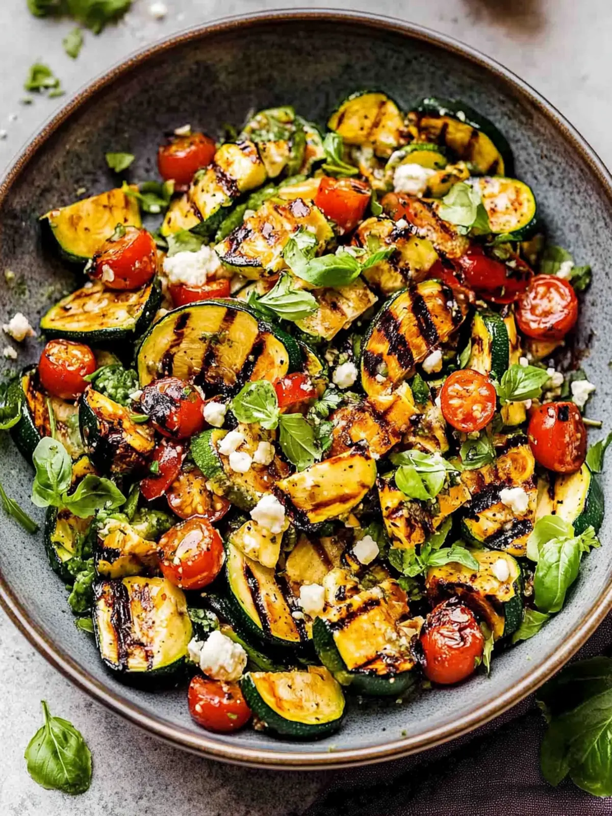 Ultimate Grilled Zucchini Salad: Fresh Flavors You’ll Love 3 Grilled Zucchini Salad
