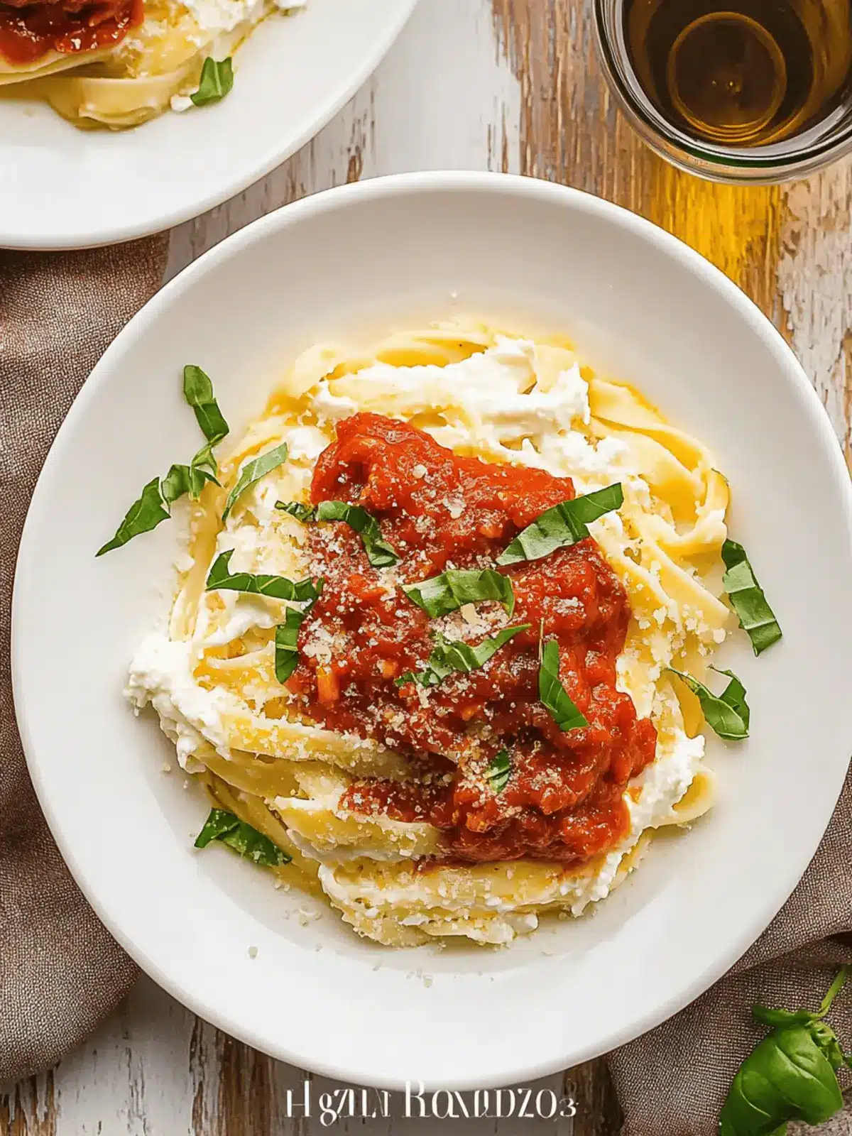 Lemon Ricotta Pasta with Marinara That'll Wow Your Taste Buds 3 Lemon Ricotta Pasta with Marinara
