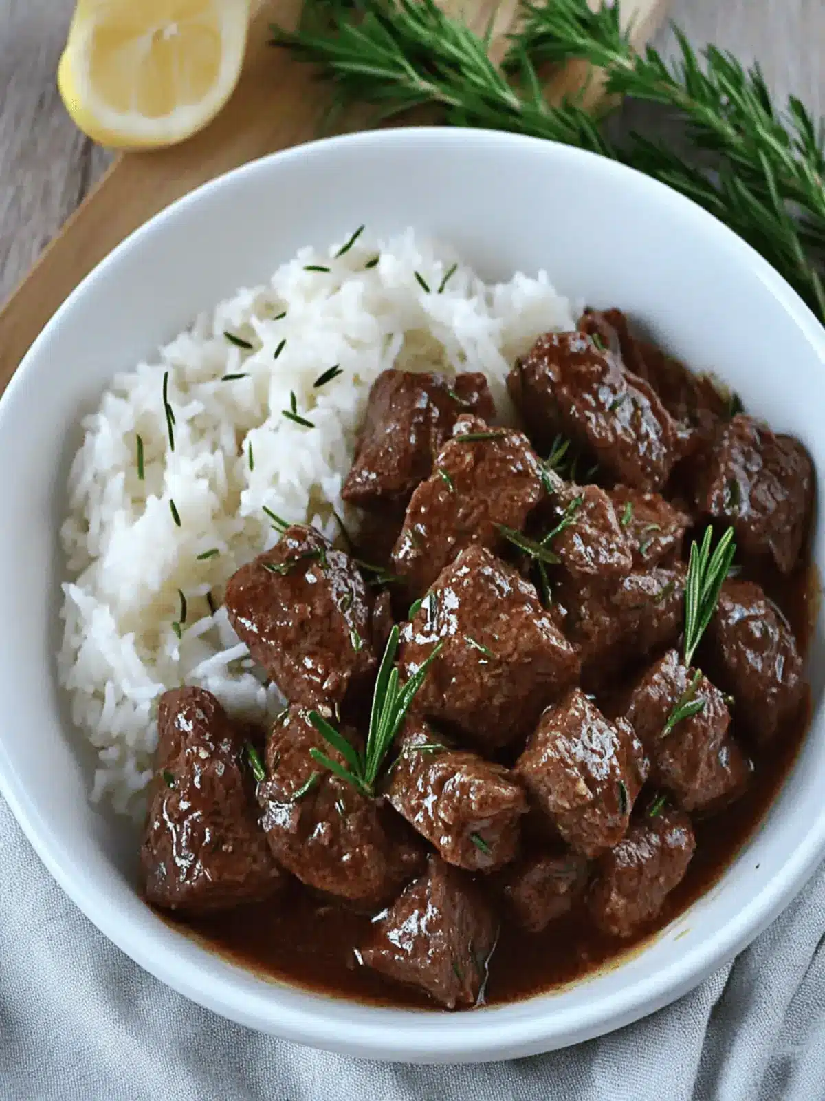 Garlic and Rosemary Beef Tips for Ultimate Comfort Food Bliss 3 Garlic and Rosemary Beef Tips