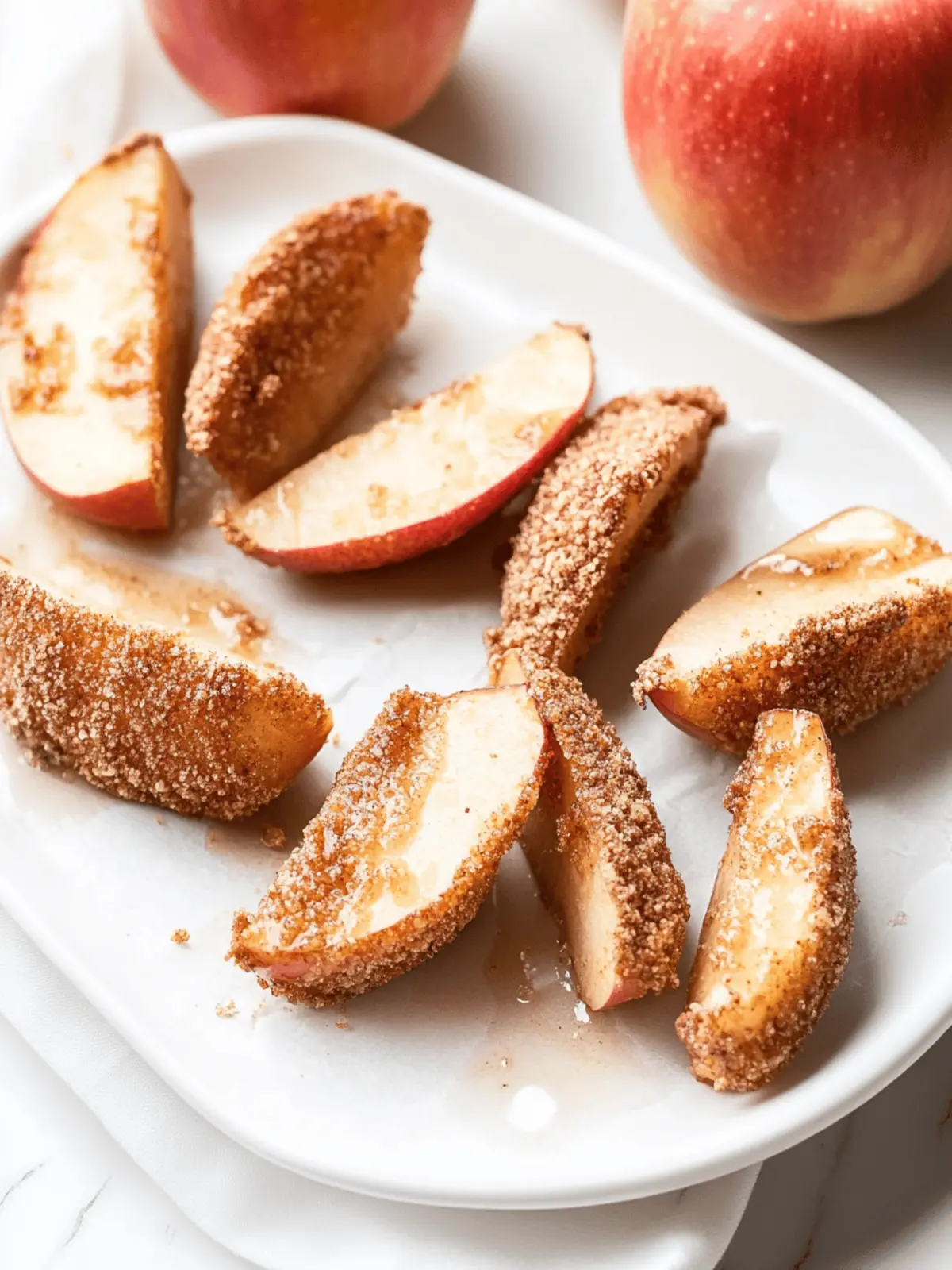 Crispy Air Fryer Apple Slices Perfect for Snacking Bliss 3 Crispy Air Fryer Apple Slices