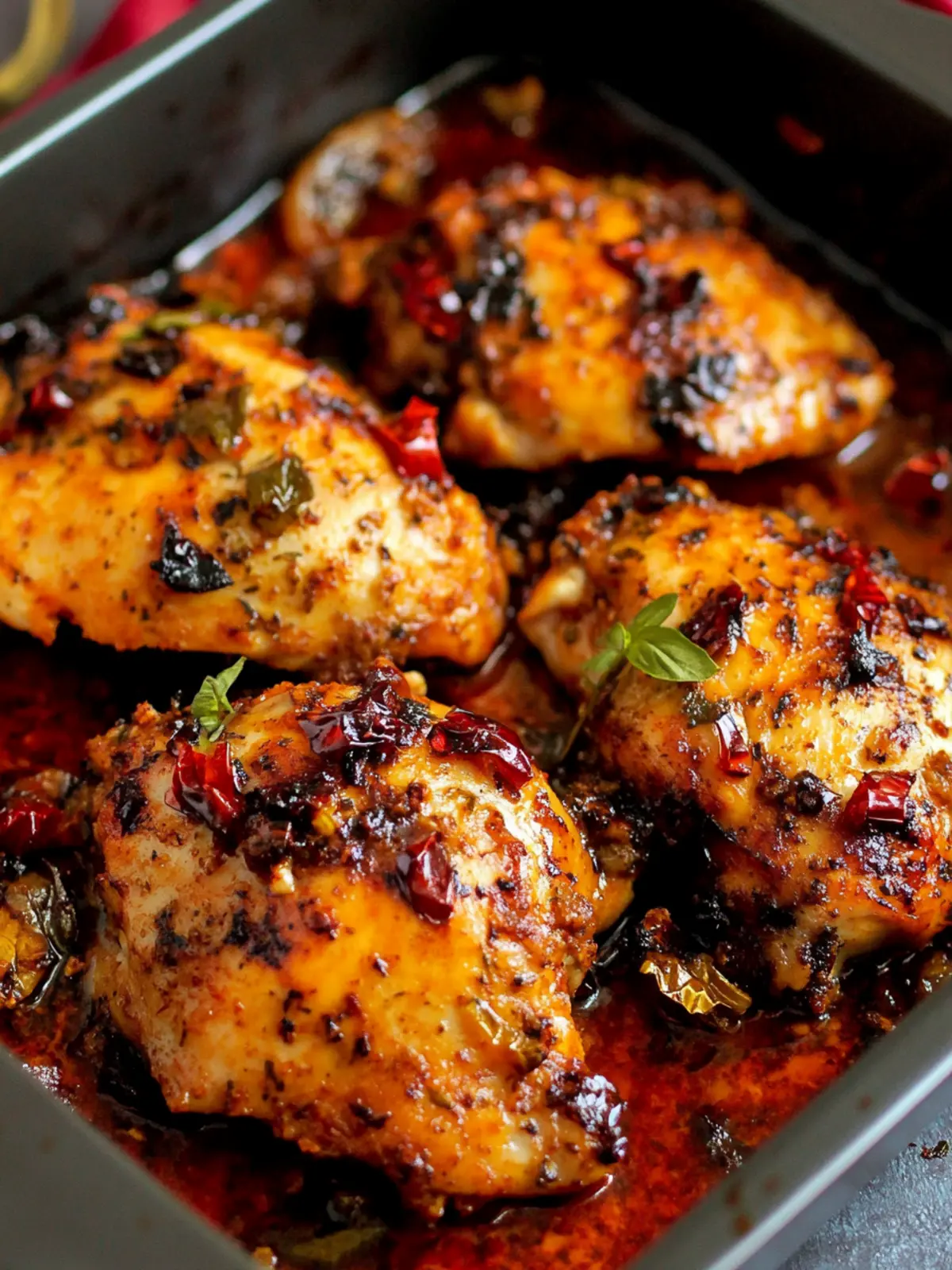 Savor Spicy Mediterranean Chicken Thighs for a Flavor Boost 2 Spicy Mediterranean Chicken Thighs