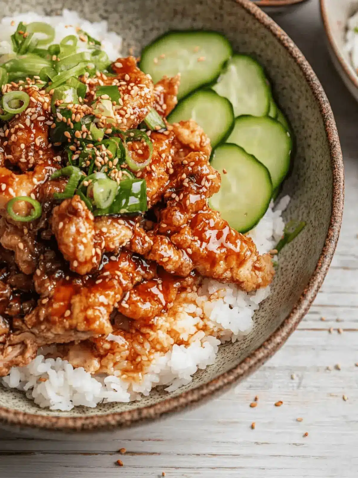 Air Fryer Chicken Karaage Rice Bowl with Miso Glaze Delight 4 Air Fryer Chicken Karaage Rice Bowl with Miso Glaze