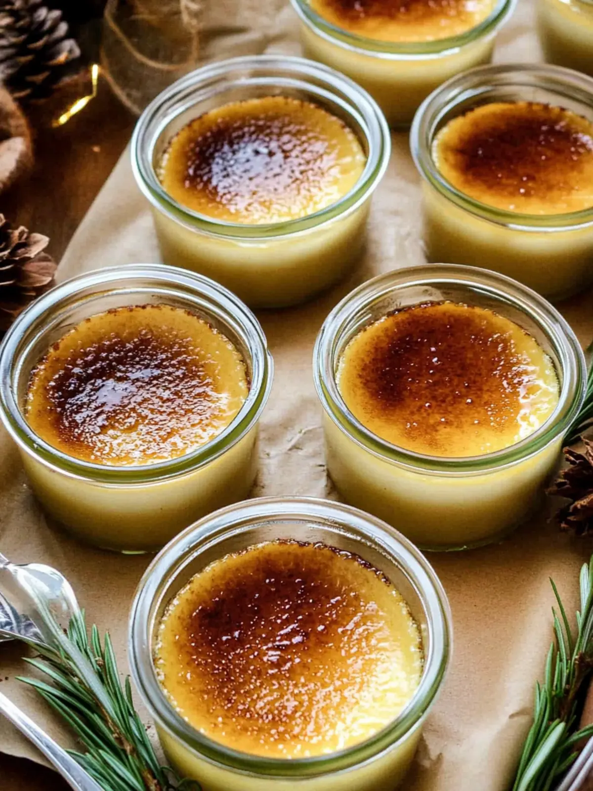 Gingerbread Crème Brûlée: A Cozy Twist on a Classic Dessert 2 Gingerbread Crème Brûlée