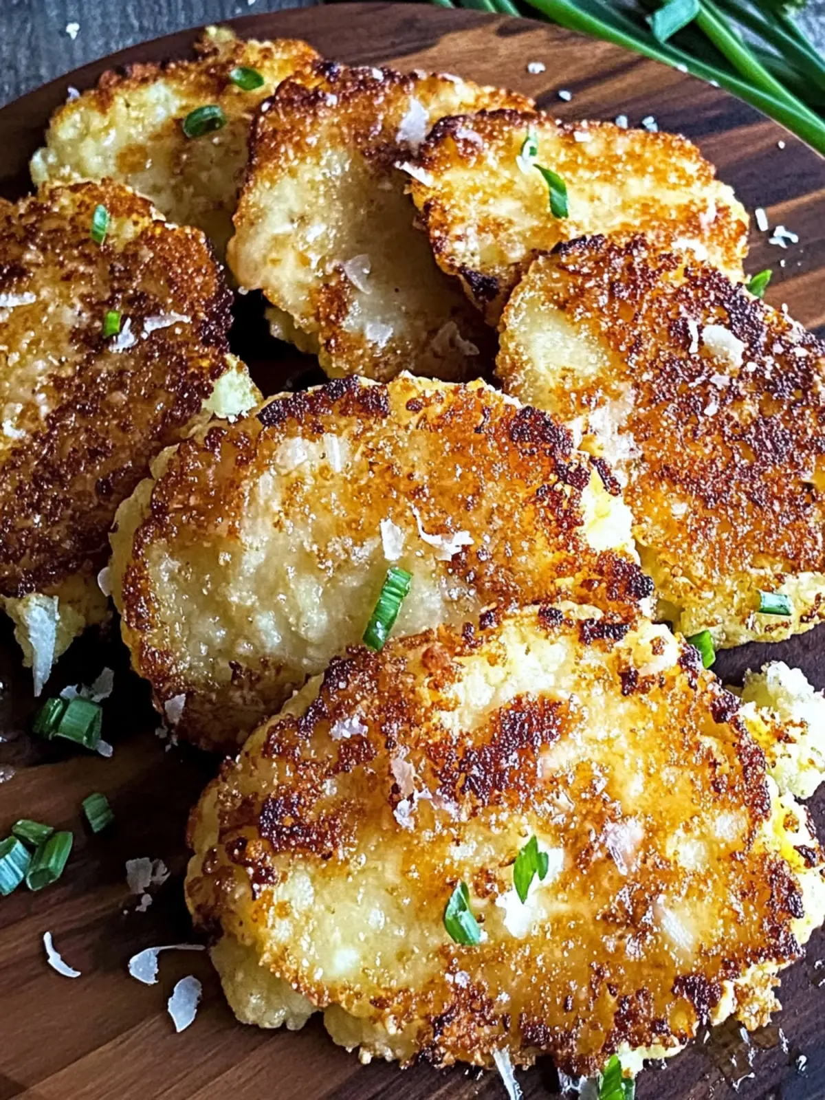 Crispy Parmesan Cauliflower Steaks with Zesty Avocado Dip 4 Crispy Parmesan Cauliflower Steaks