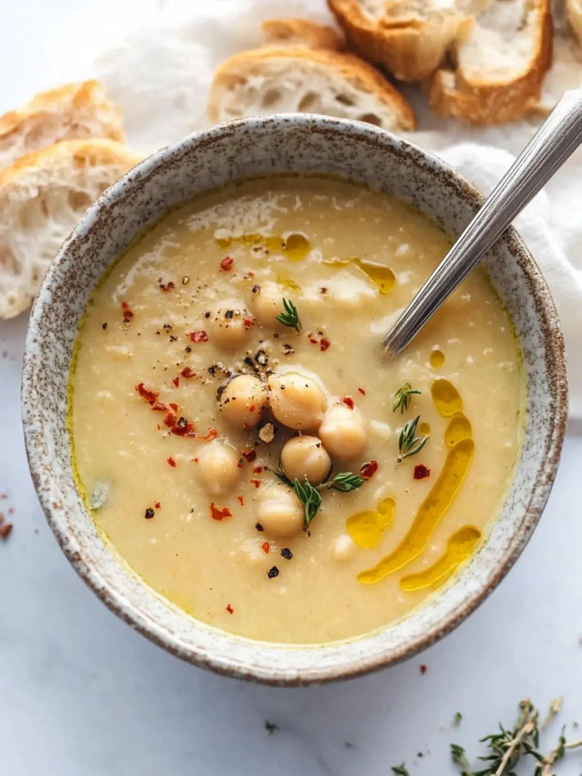 Hearty Vegan Garlic Chickpea Soup for Cozy Nights 5 Vegan Garlic Chickpea Soup