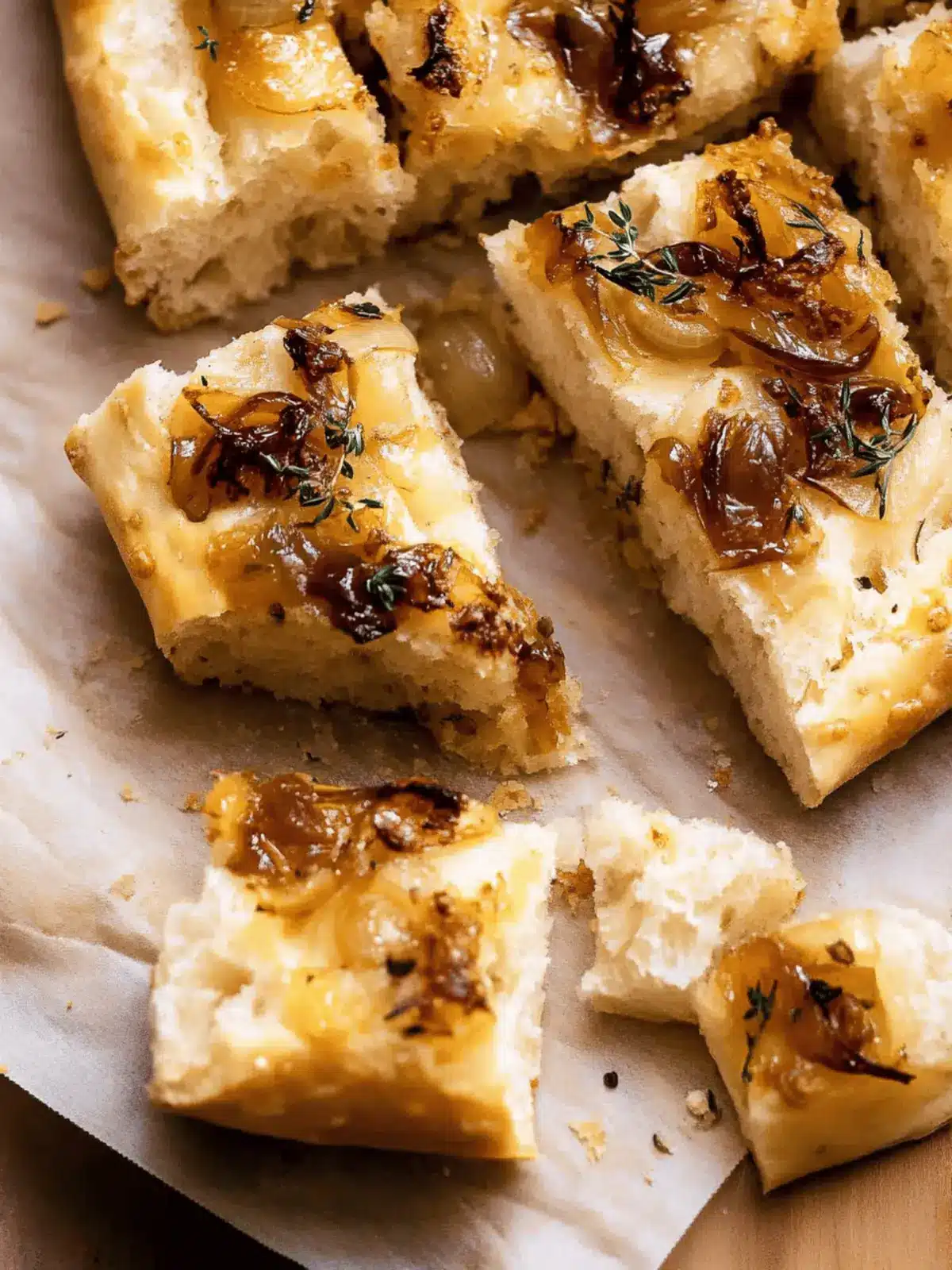 Caramelized Onion Focaccia: Homemade Heaven Awaits You 4 Caramelized Onion Focaccia
