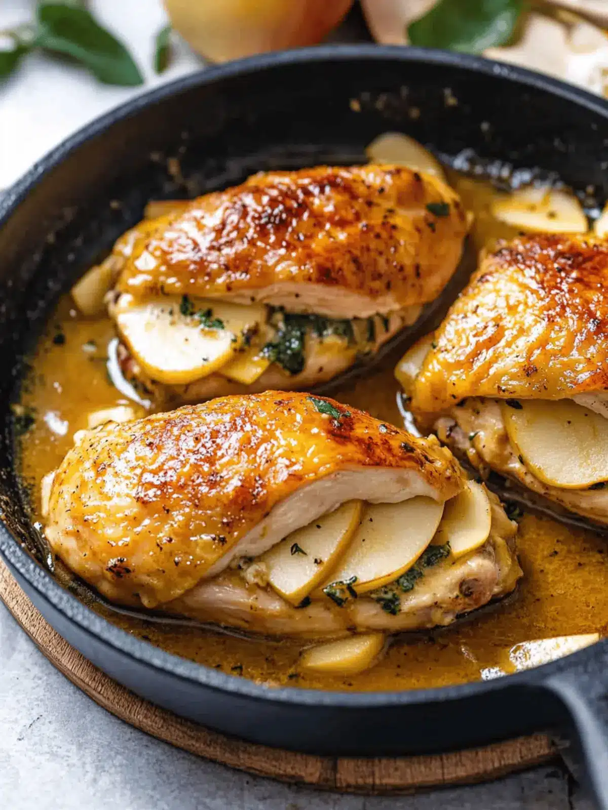 Savory Apple and Brie Stuffed Chicken for Cozy Nights 4 Apple and Brie Stuffed Chicken
