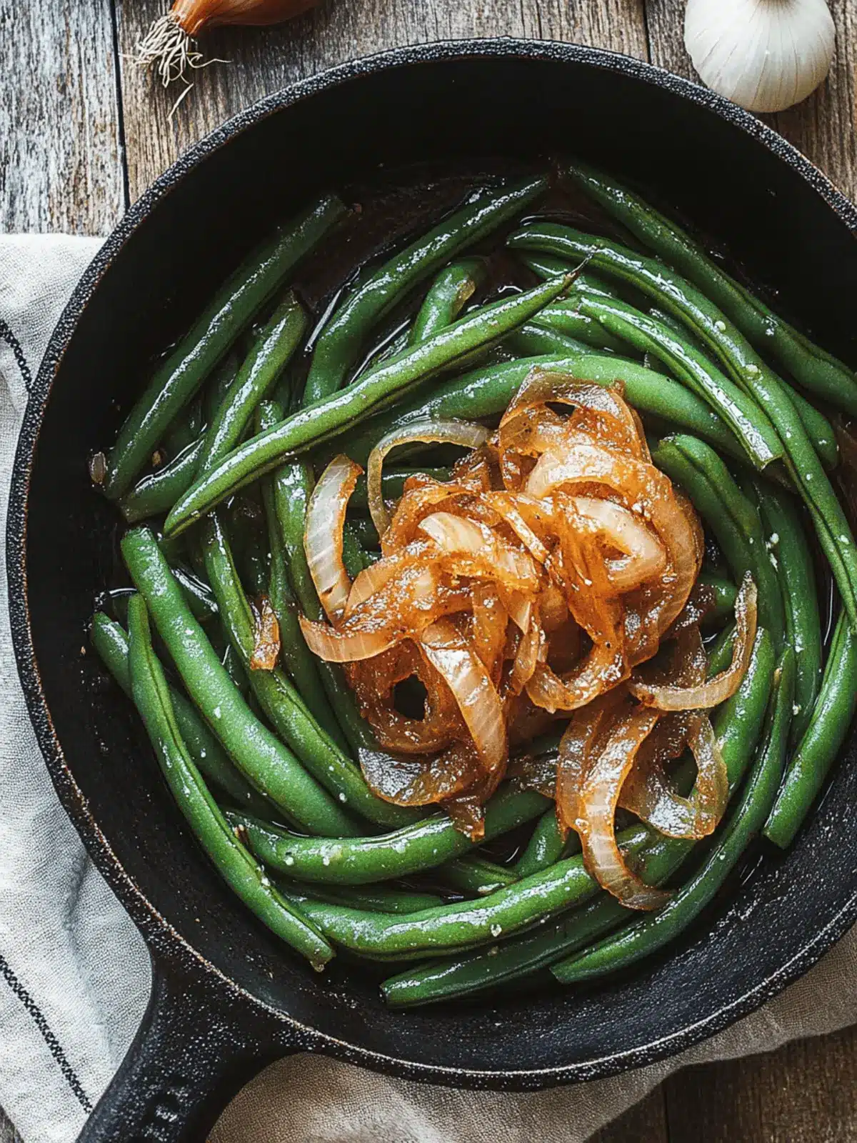 Sautéed Green Beans with French Onions: A Flavor Boost! 5 Sautéed Green Beans with French Onions