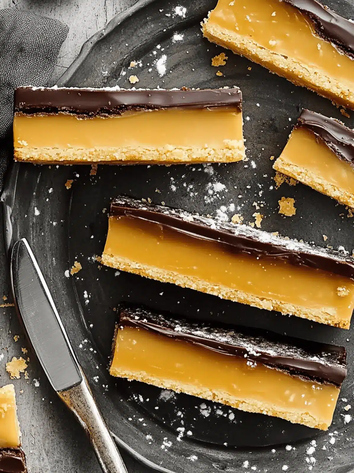 Decadent Vegan Millionaire Shortbread That's Gluten-Free! 4 Vegan Millionaire Shortbread (Gluten-Free)