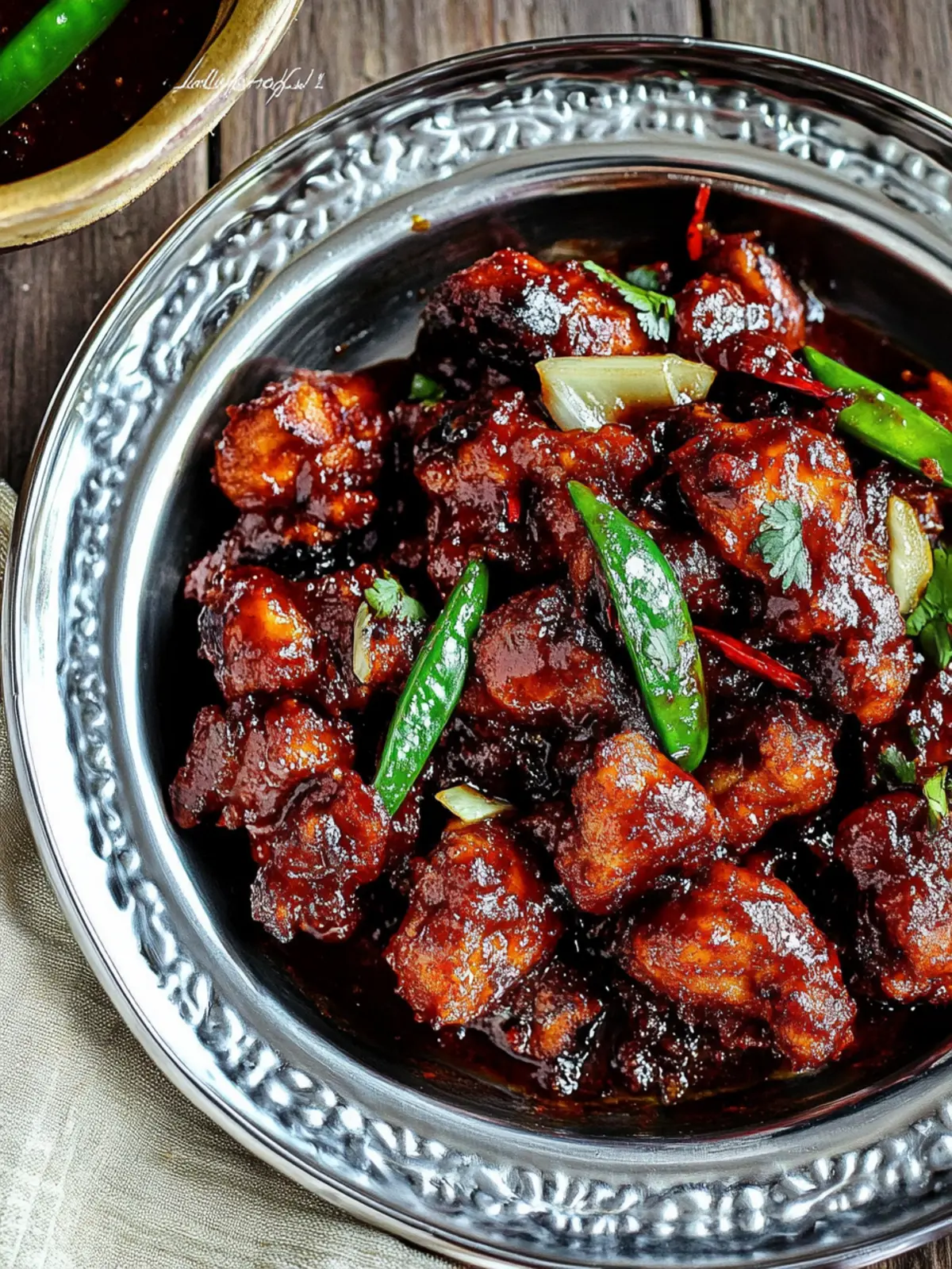 Delicious Chilli Chicken with Garlic-Ginger Sauce Magic 2 Chilli Chicken