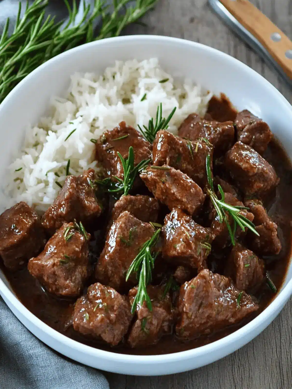 Garlic and Rosemary Beef Tips for Ultimate Comfort Food Bliss 5 Garlic and Rosemary Beef Tips