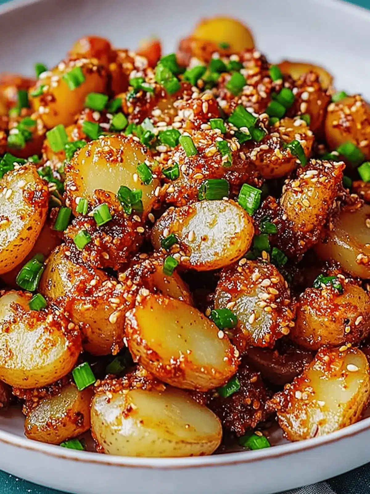 Crispy Korean Potato Dish with Zesty Shallot-Lime Sauce 3 Crispy Korean Potato Dish