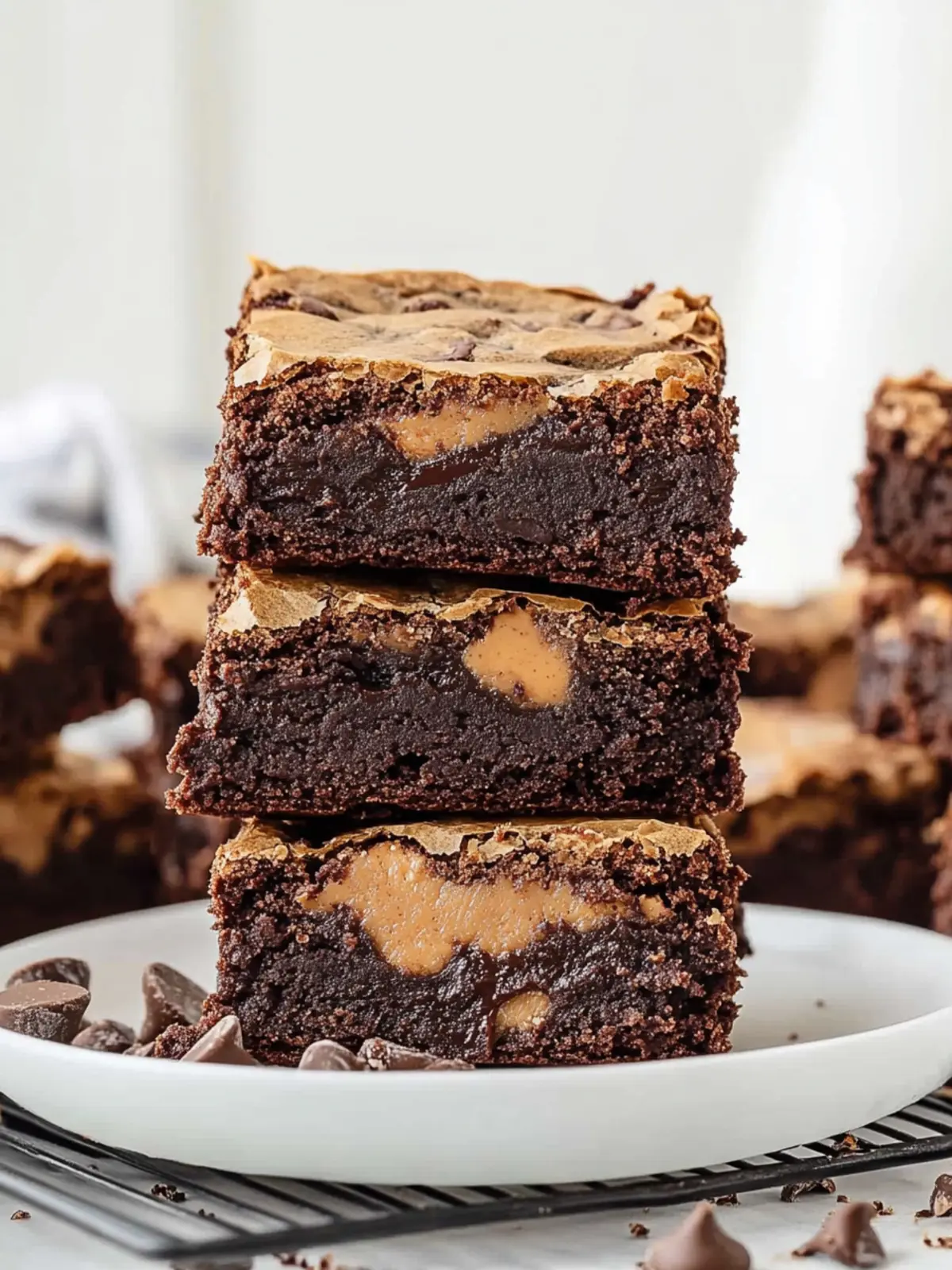 Decadent Peanut Butter Brownies That You Can’t Resist 4 Peanut Butter Brownies