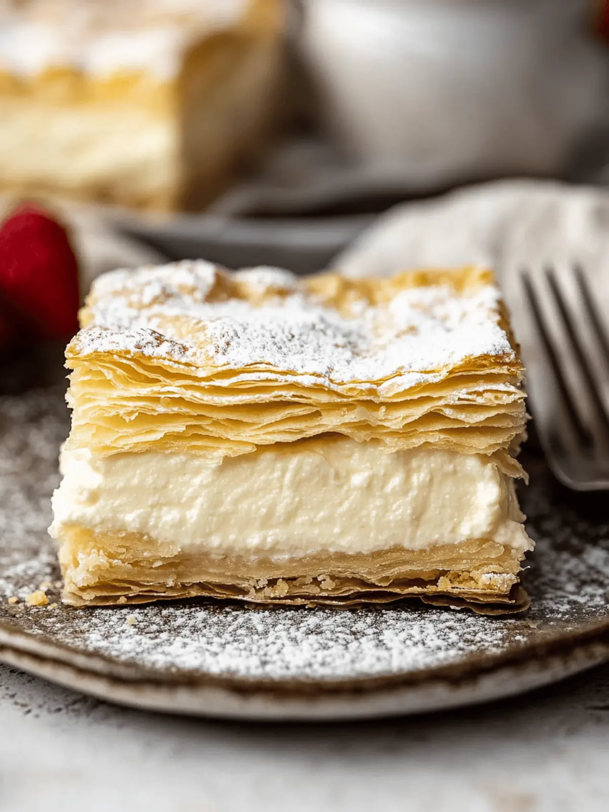 Creamy Vanilla Slice with Flaky Puff Pastry You’ll Adore 4 Creamy Vanilla Slice with Flaky Puff Pastry