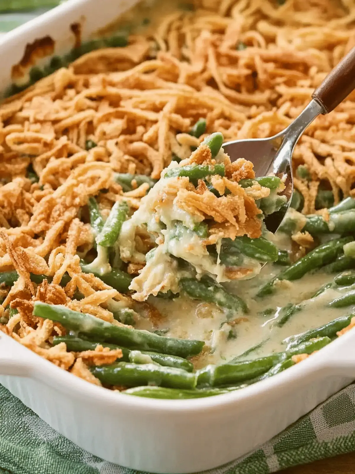 Irresistible Campbell's Green Bean Casserole You’ll Adore 2 Campbell's Green Bean Casserole