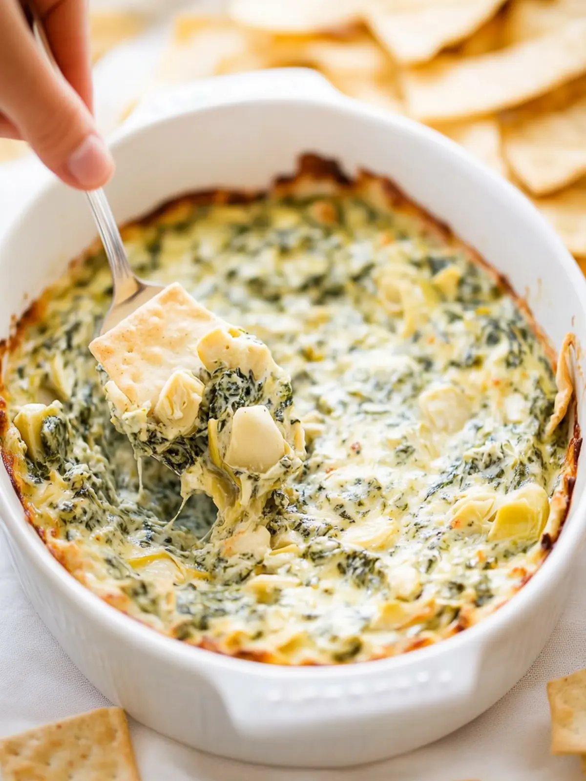 Creamy Dairy Free Spinach Artichoke Dip You’ll Love 4 Dairy Free Spinach Artichoke Dip
