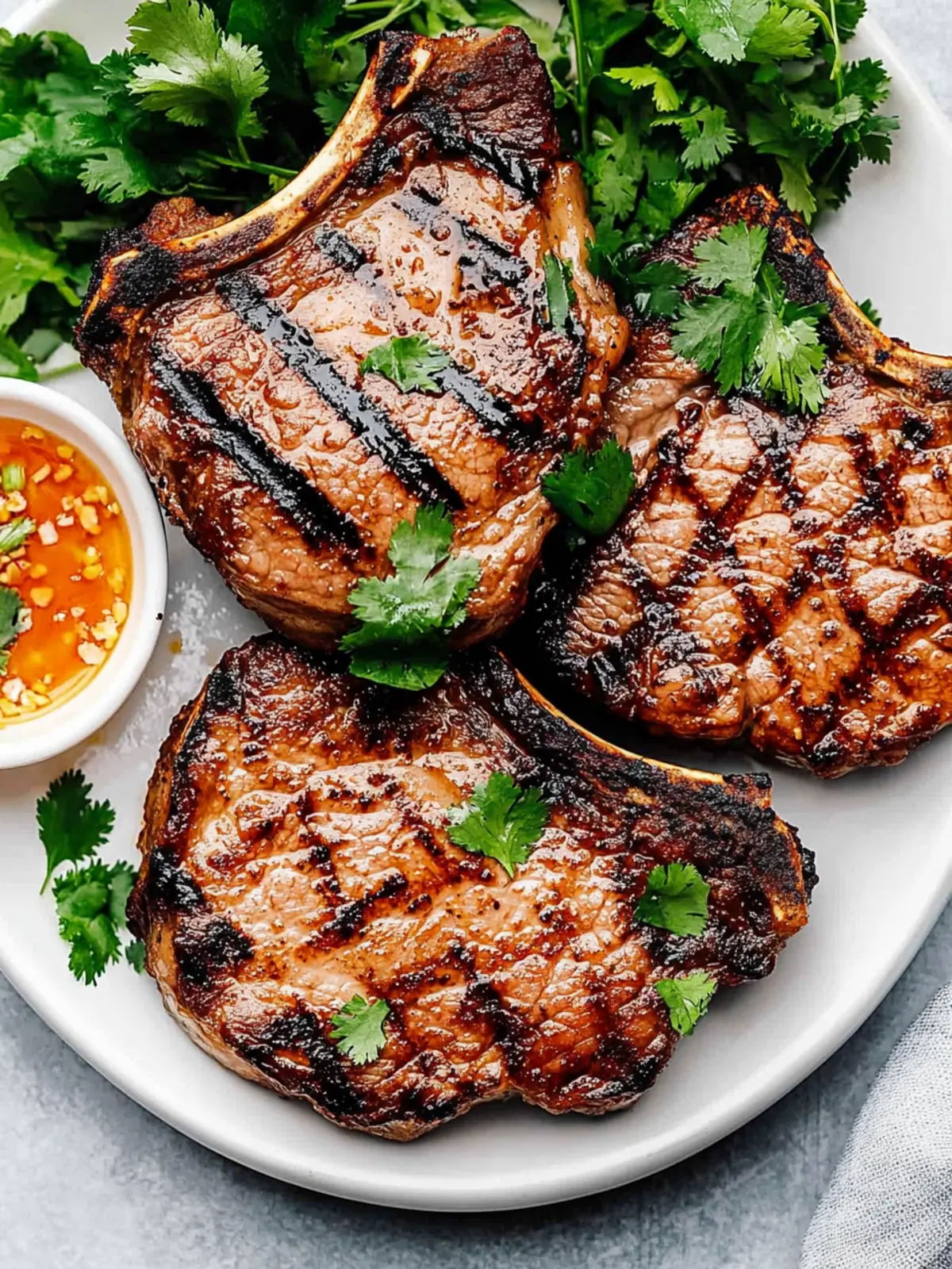 Flavor-Packed Vietnamese Pork Chops You’ll Crave! 4 Vietnamese Pork Chops