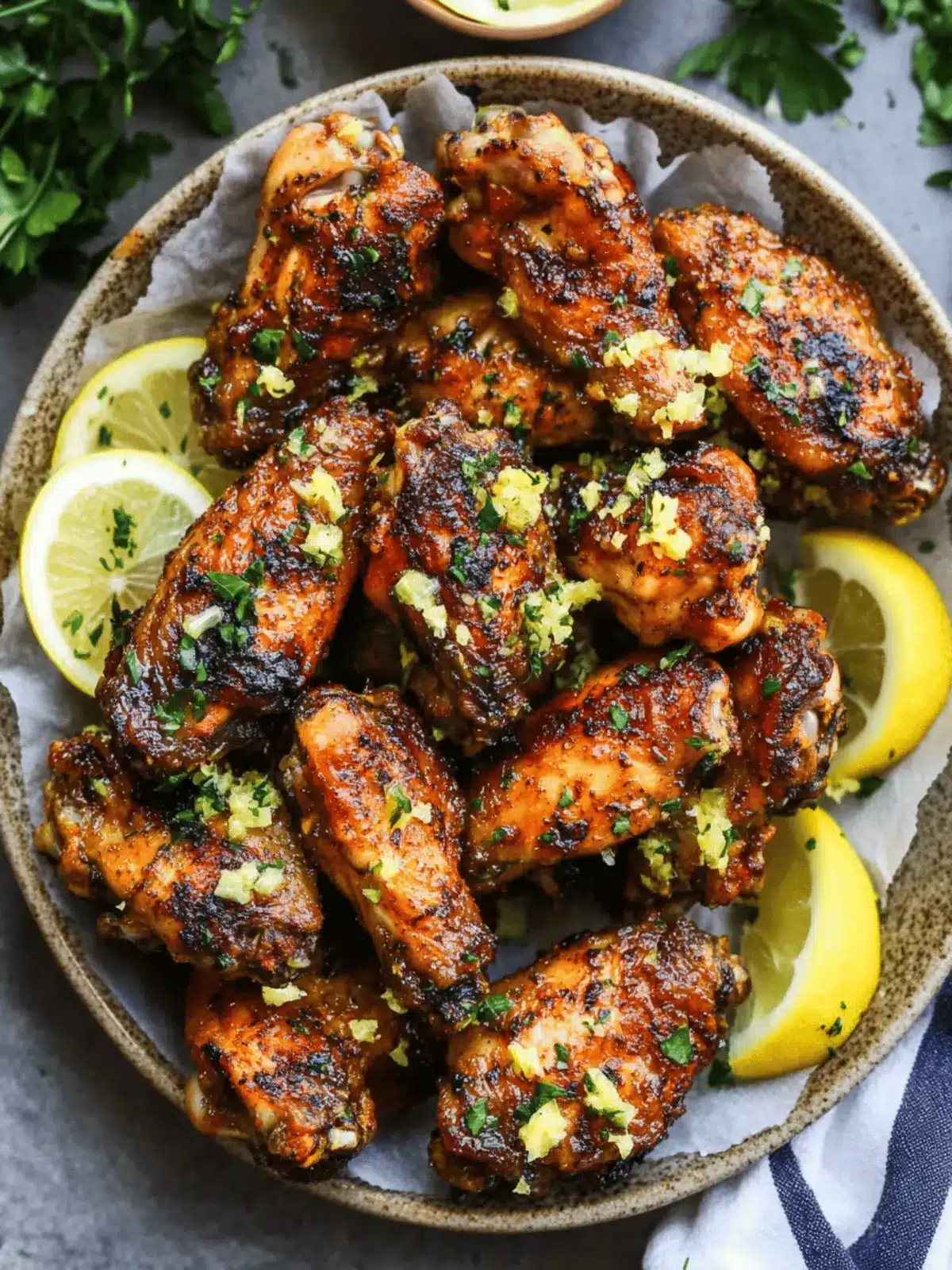 Easy Lemon Garlic Chicken Wings for Zesty Flavor Lovers 2 Easy Lemon Garlic Chicken Wings