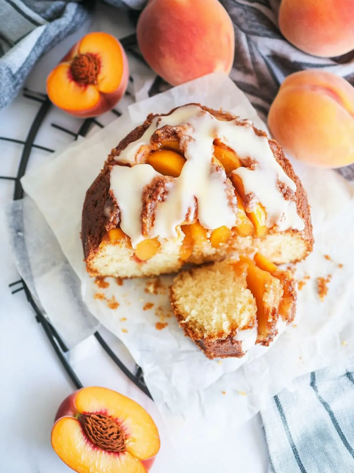 Heavenly Peach Cobbler Pound Cake That'll Wow Your Guests 4 Peach Cobbler Pound Cake