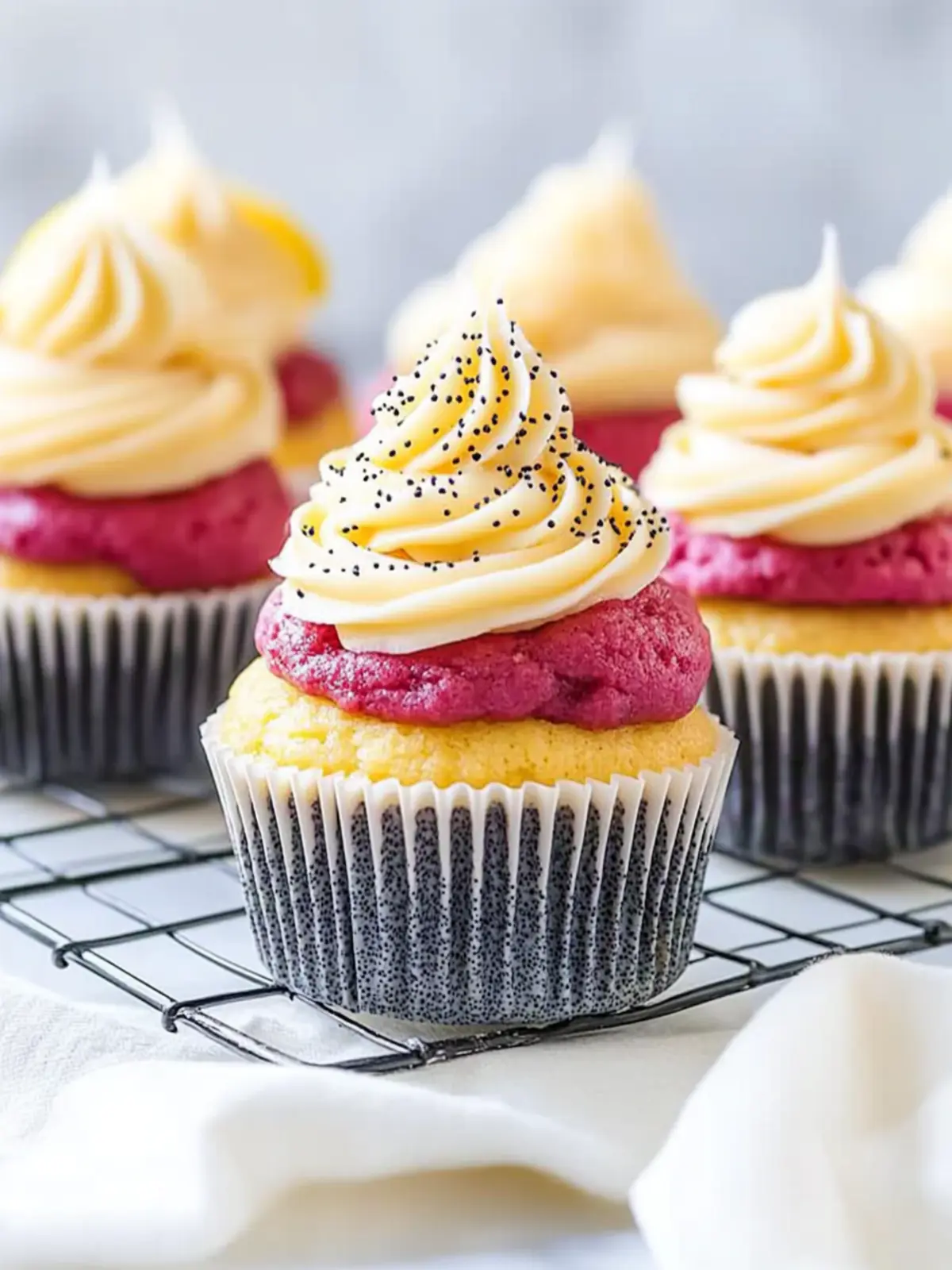 Deliciously Light Lemon Poppy Seed Cupcakes for Any Occasion 3 Lemon Poppy Seed Cupcakes