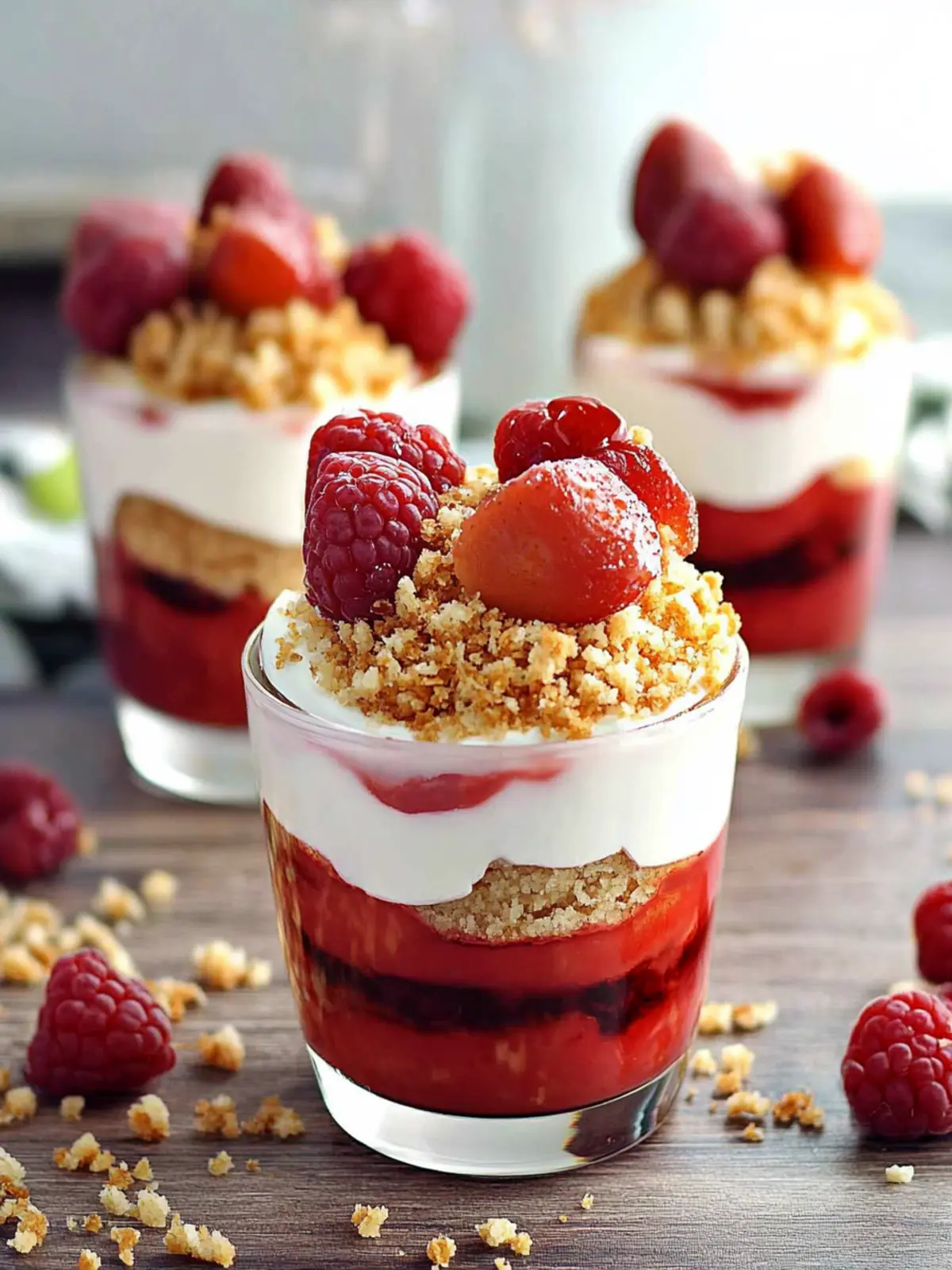 Delicious No-Bake Cheesecake Parfait: Easy Dessert Magic 4 No-Bake Cheesecake Parfait