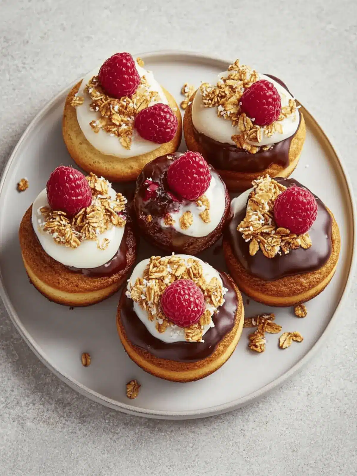 Irresistible Raspberry & Coconut Granola Muffins You'll Love 4 Raspberry & Coconut Granola Muffins