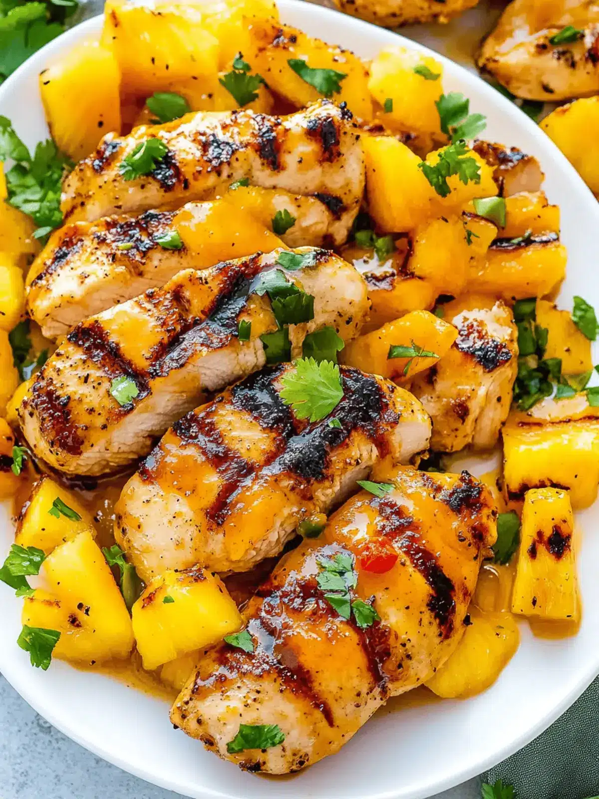 Zesty Grilled Mango Pineapple Chicken for Summer Feasts 3 Grilled Mango Pineapple Chicken