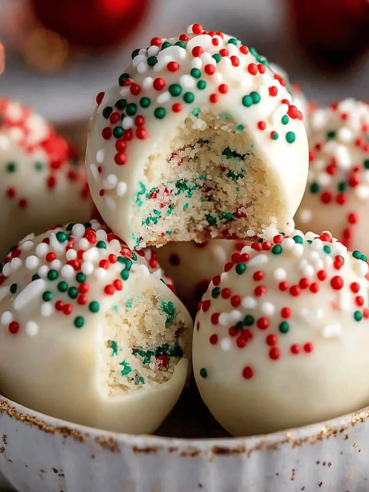 Christmas Tree Cake Truffles: Festive No-Bake Treats to Impress 3 Christmas Tree Cake Truffles