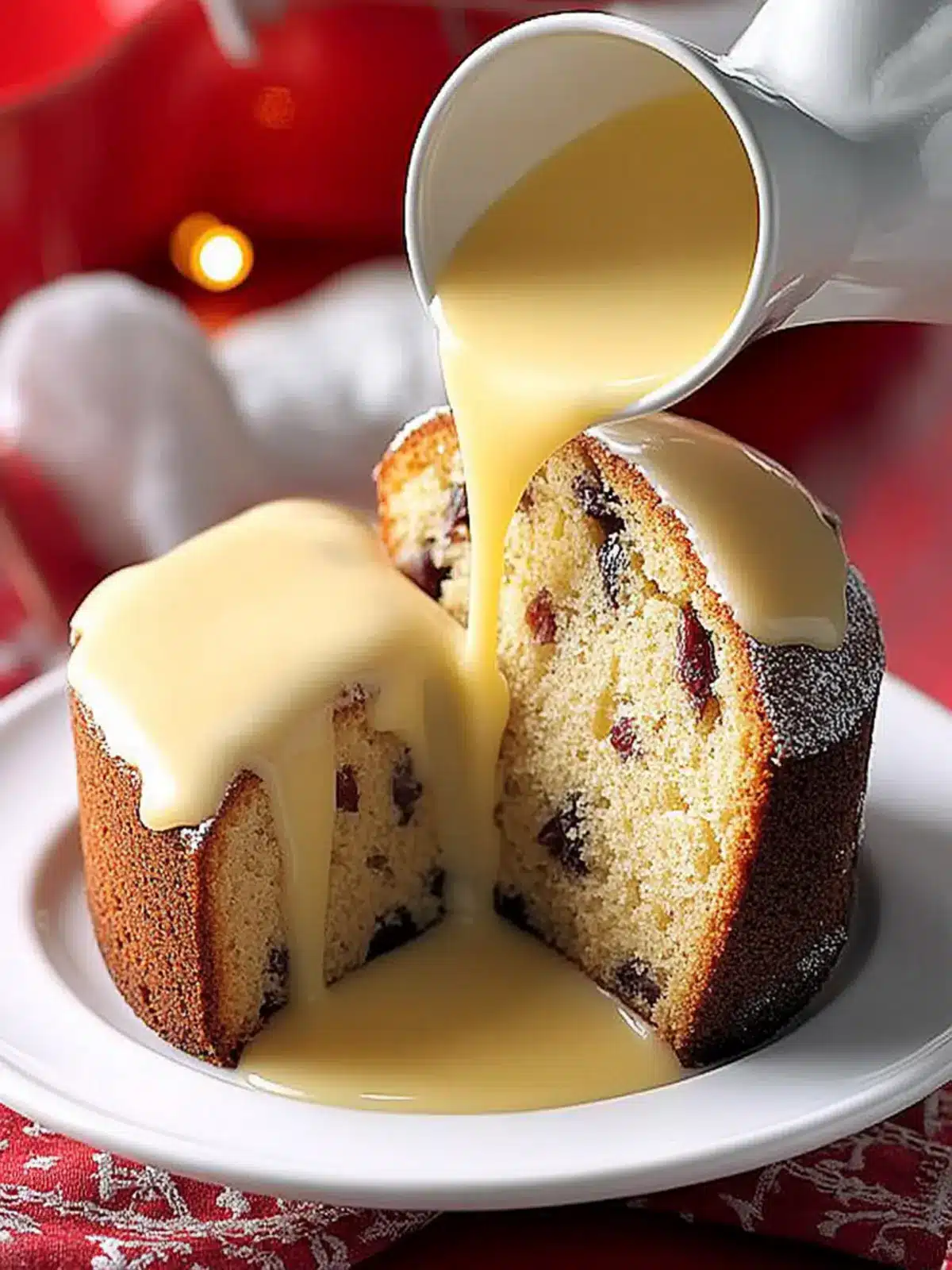 Grandma’s Christmas Cake with Irresistible Brandy Butter Sauce 5 Grandma’s Christmas Cake