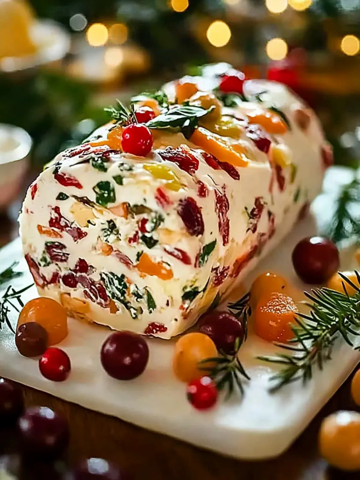 Irresistible Holiday Antipasto Cheese Log for Easy Entertaining 2 Holiday Antipasto Cheese Log