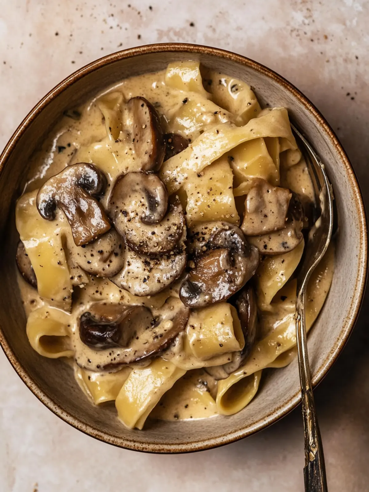 Creamy Gorgonzola Truffle Sauce with Savory Mushrooms 4 Gorgonzola Truffle Cream Sauce with Mushrooms
