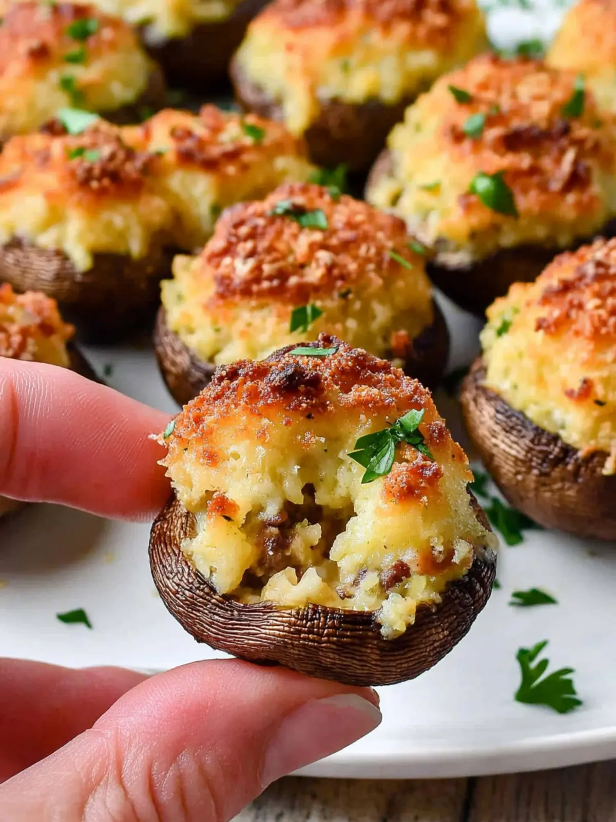 Irresistible Stuffed Mushrooms Perfect for Cozy Nights 5 Stuffed Mushrooms