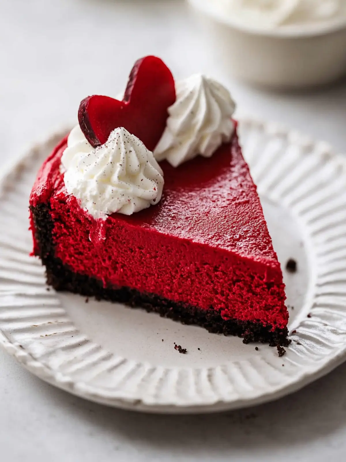 Decadent Red Velvet Cheesecake with Irresistible Oreo Crust 3 Red Velvet Cheesecake