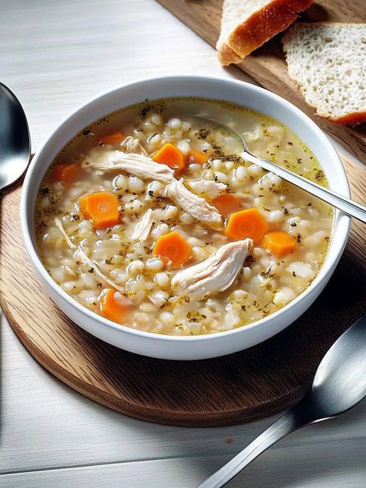 Cozy Up with Homemade Chicken Barley Soup Delight 3 Chicken Barley Soup