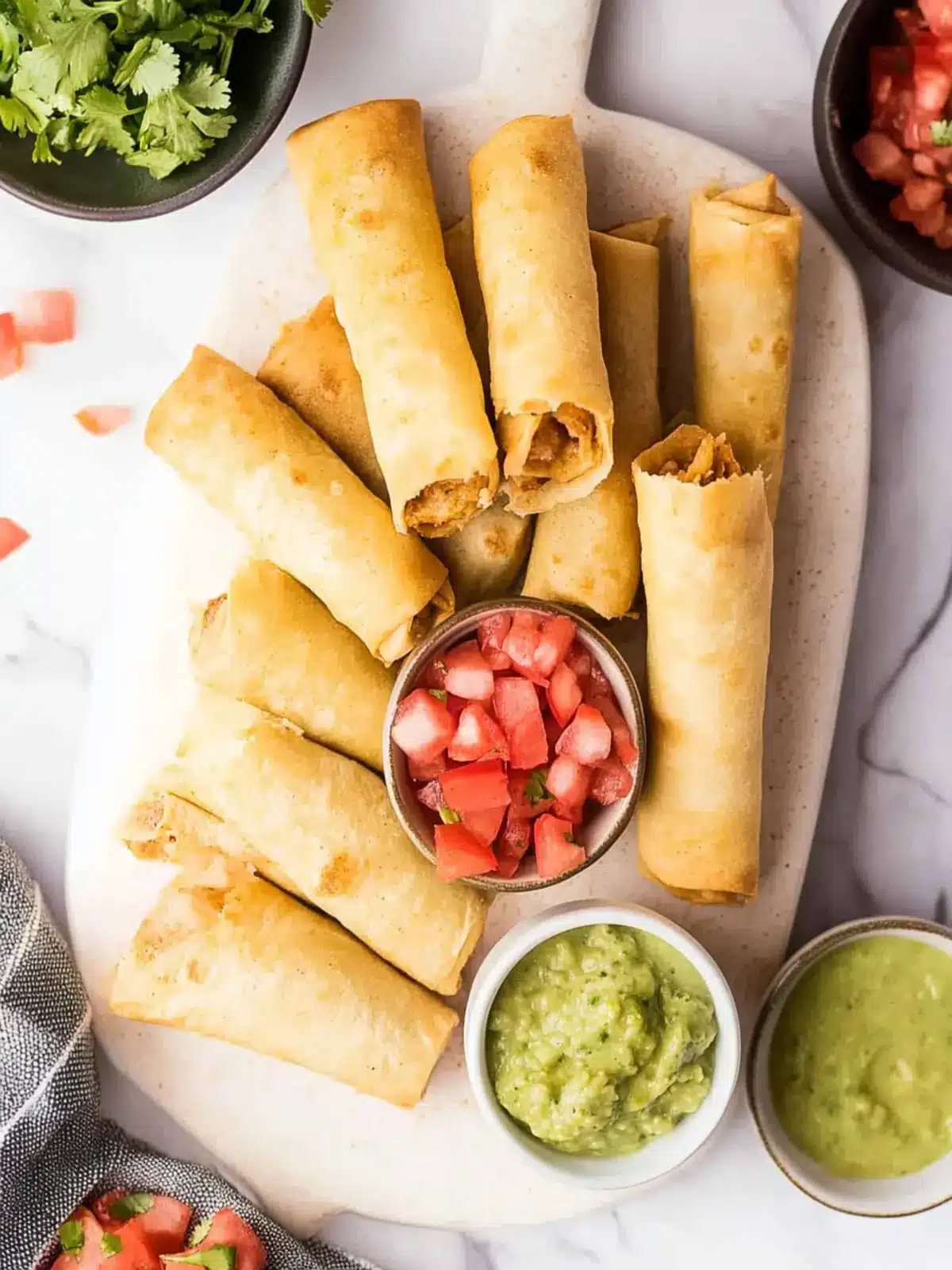 Crispy Leftover Turkey Taquitos for Flavor-Packed Fun 5 Leftover Turkey Taquitos