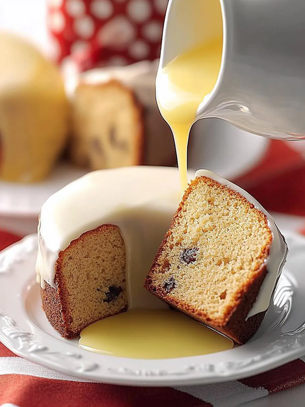 Grandma’s Christmas Cake with Irresistible Brandy Butter Sauce 3 Grandma’s Christmas Cake
