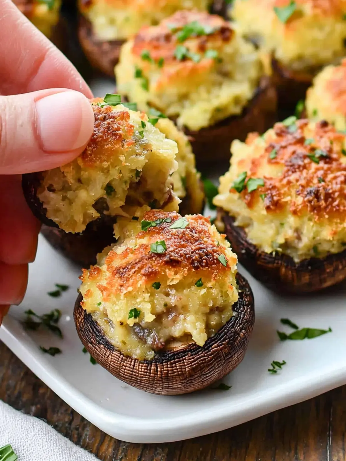 Irresistible Stuffed Mushrooms Perfect for Cozy Nights 3 Stuffed Mushrooms