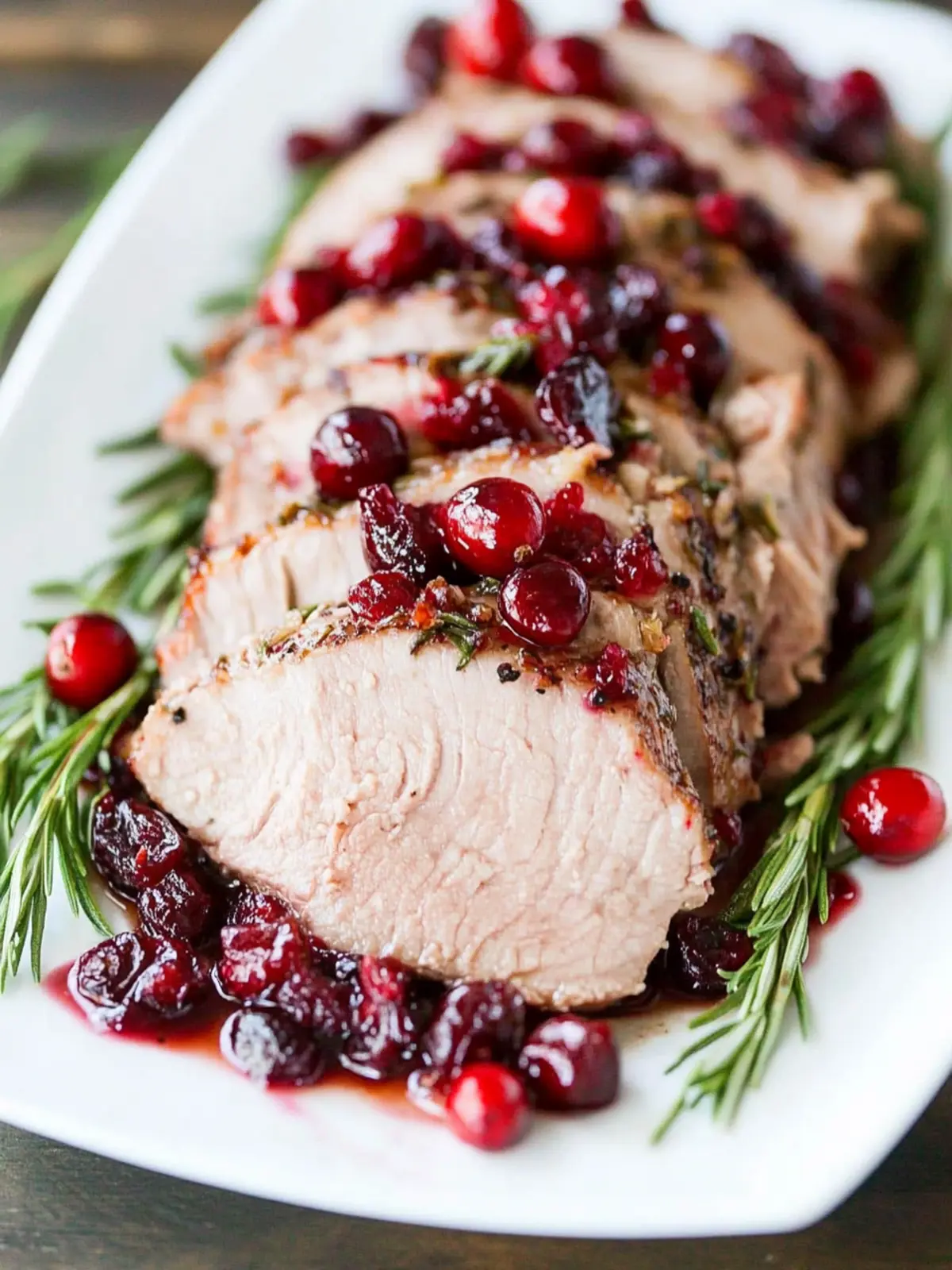 Irresistible Slow Cooker Cranberry Rosemary Pork Loin Bliss 2 Slow Cooker Cranberry Rosemary Pork Loin