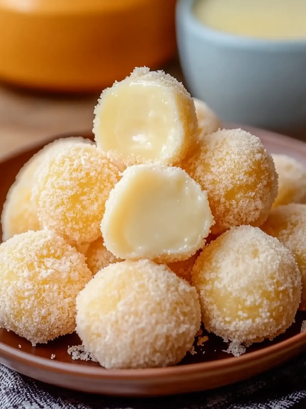 Creamy Custard Mochi Balls: A Chewy, Heavenly Delight 3 Creamy Custard Mochi Balls