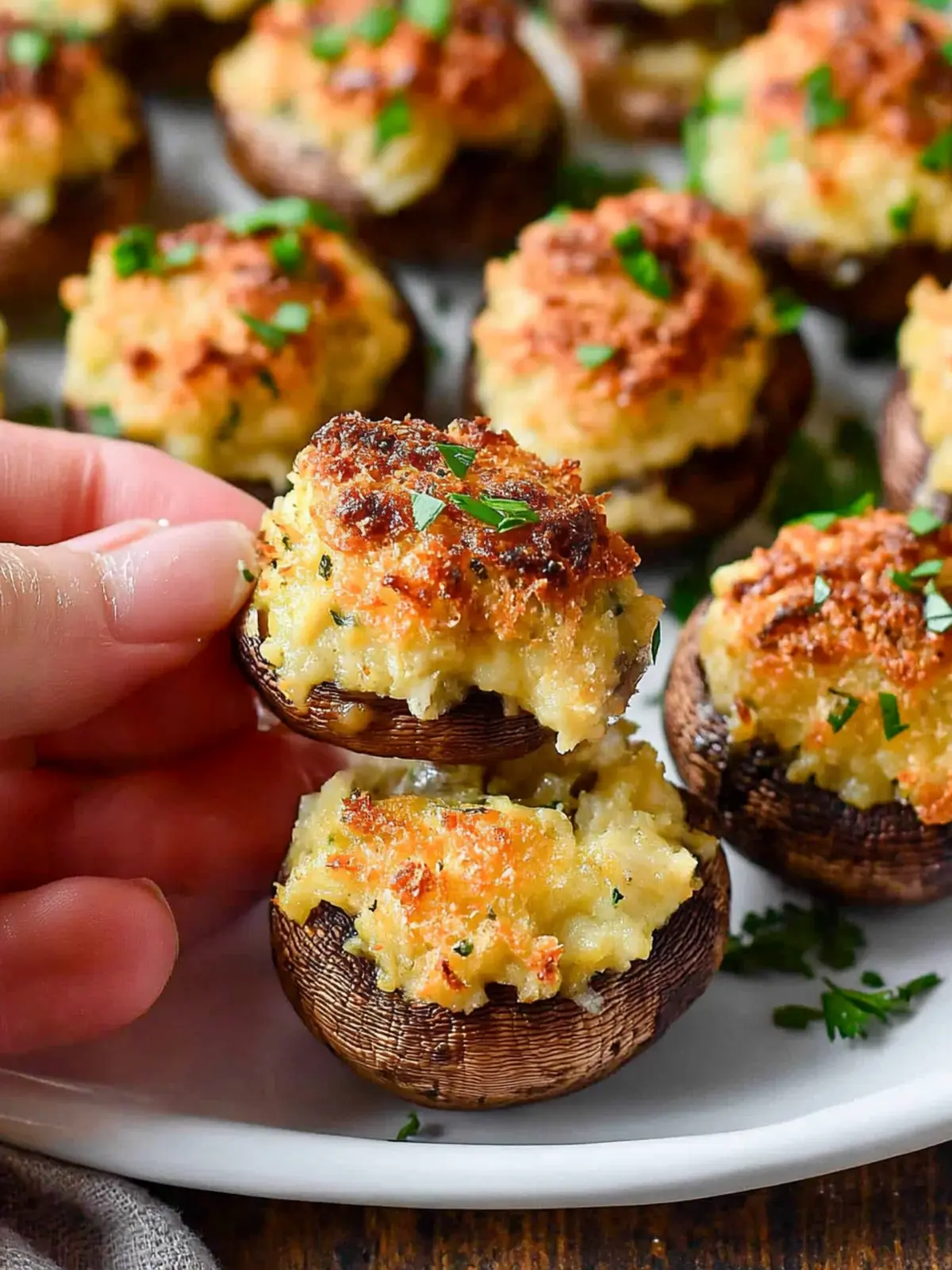 Irresistible Stuffed Mushrooms Perfect for Cozy Nights 2 Stuffed Mushrooms