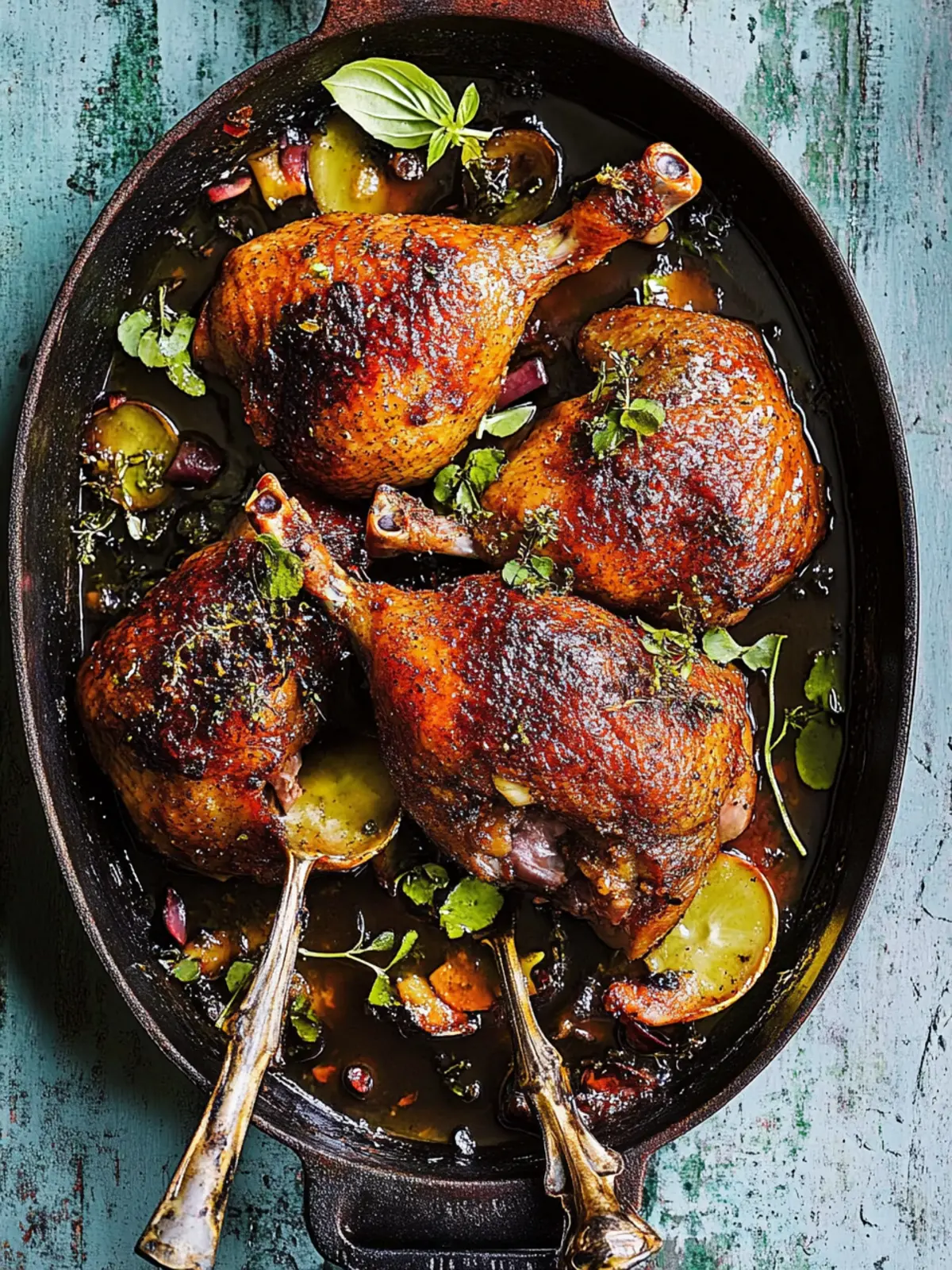 Crispy Spiced Braised Duck: A Flavorful Home Feast! 2 Crispy Spiced Braised Duck
