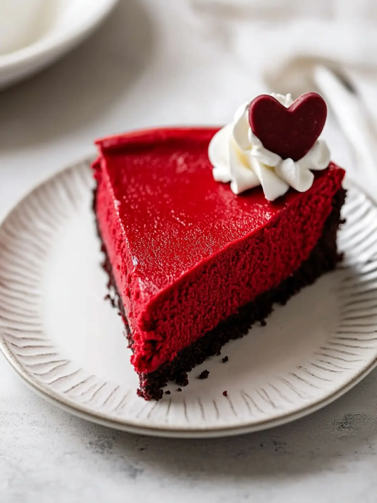 Decadent Red Velvet Cheesecake with Irresistible Oreo Crust 4 Red Velvet Cheesecake