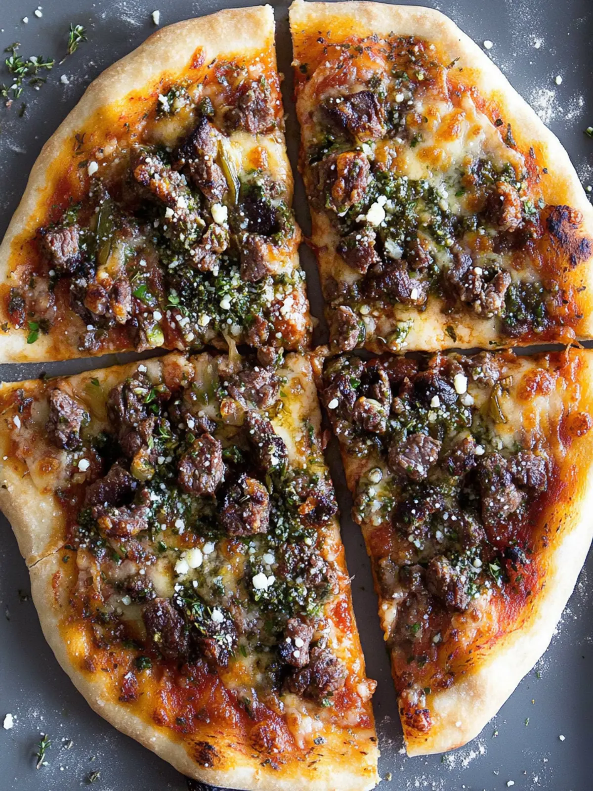 Beef Puttanesca Pizza: A Bold Twist on Homemade Comfort 2 Beef Puttanesca Pizza
