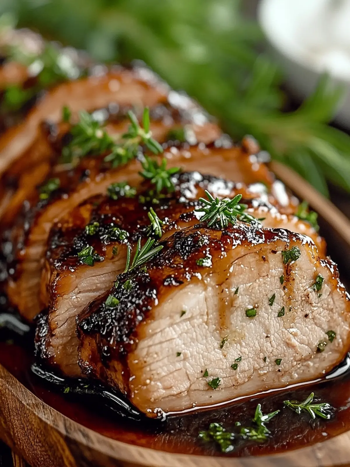 Balsamic Glazed Pork Loin That Steals the Dinner Show 5 Balsamic Glazed Pork Loin