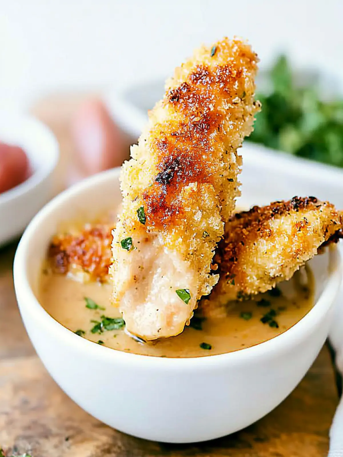 Crispy Garlic Parmesan Chicken Tenders to Wow Your Family 4 Garlic Parmesan Chicken Tenders