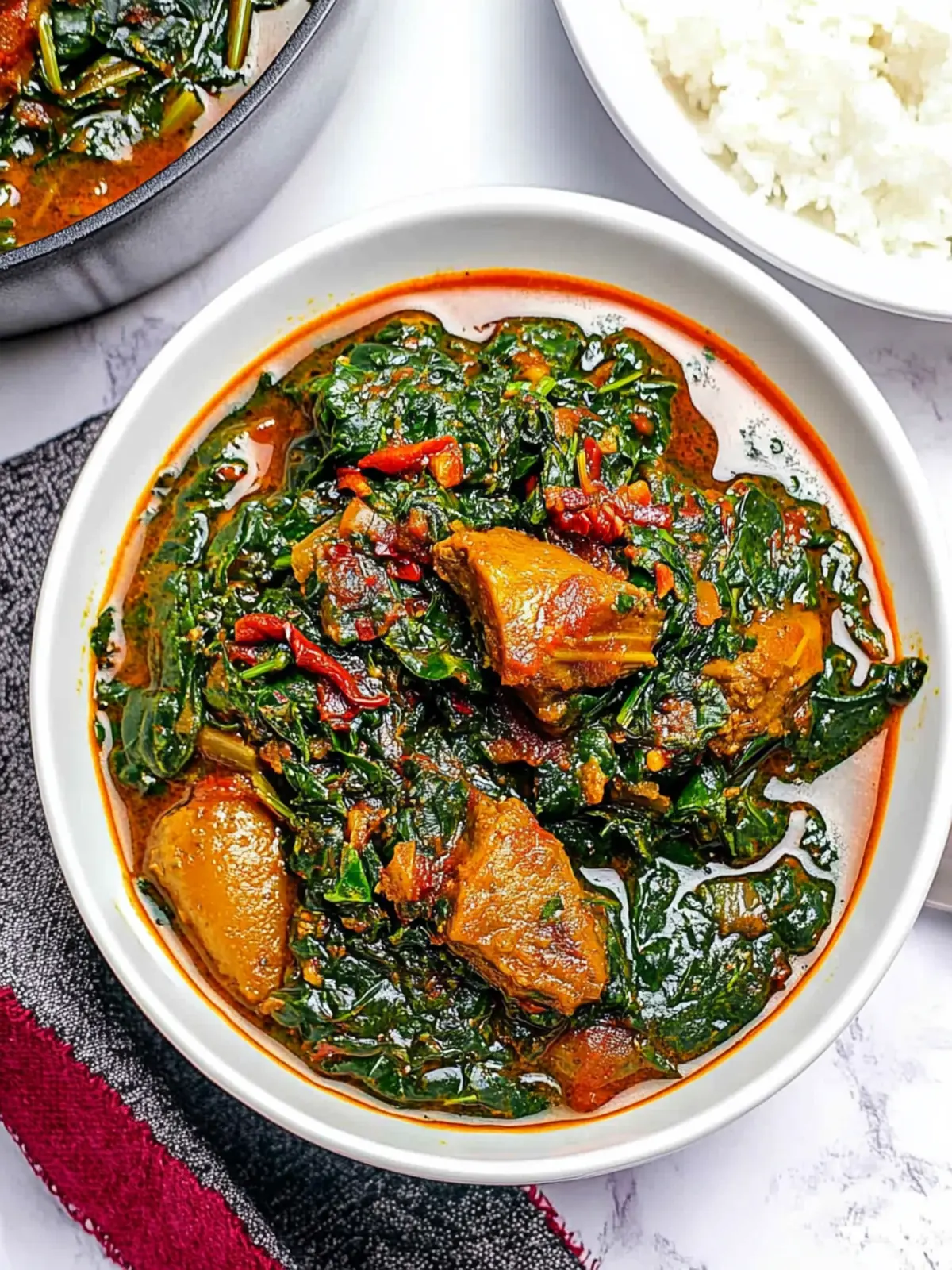 Nigerian Spinach Stew That Will Ignite Your Taste Buds! 4 Nigerian Spinach Stew