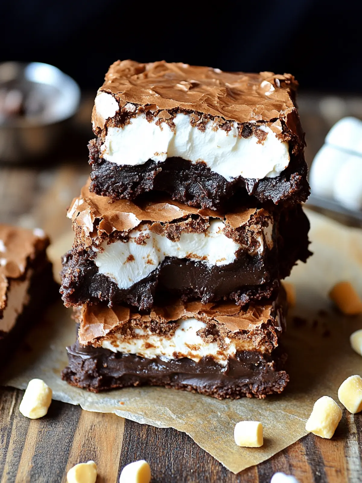 Flourless Marshmallow Crunch Brownies That Wow Your Taste Buds 4 Flourless Marshmallow Crunch Brownies